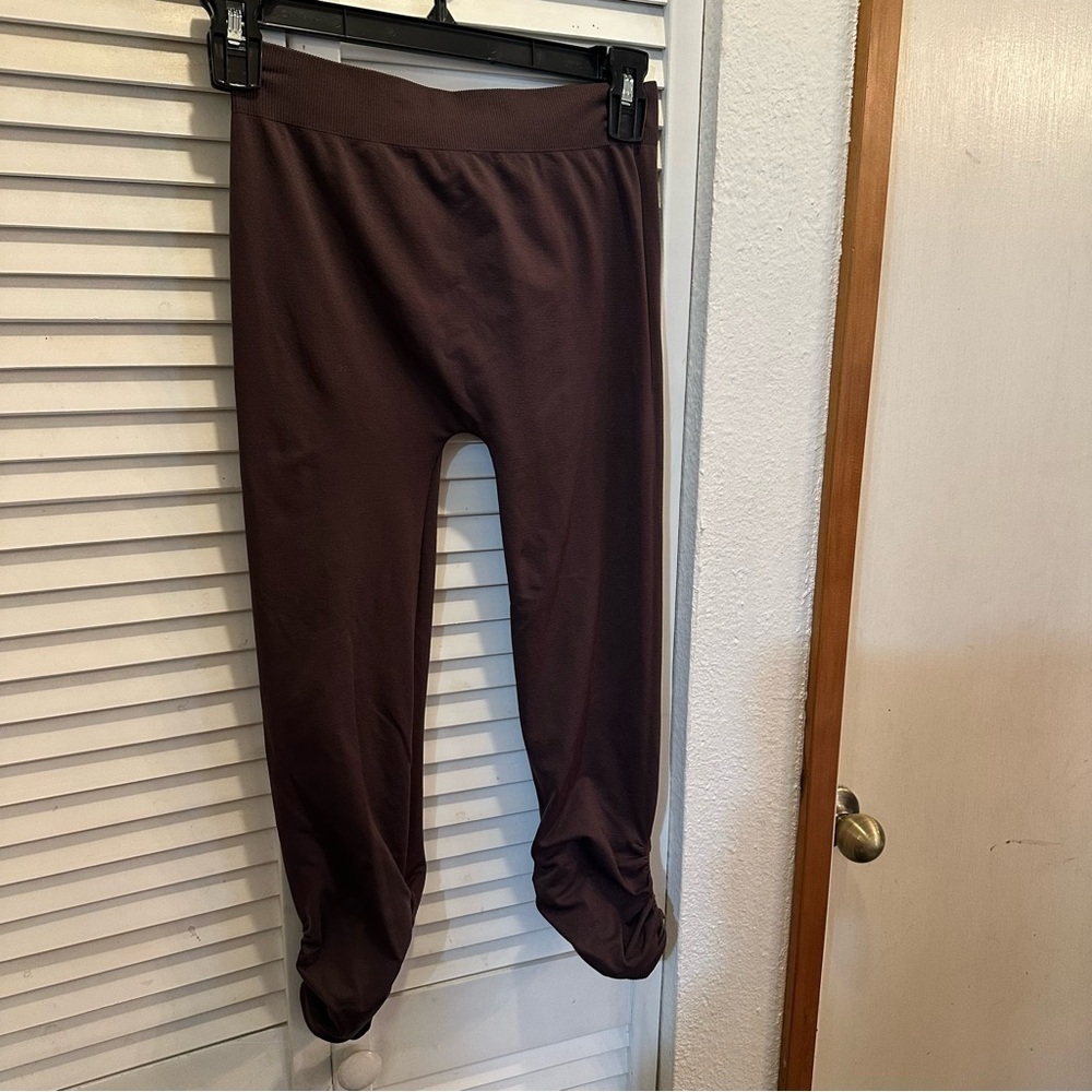 Bisou Bisou Brown Leggings Soft Stretchy Bottoms